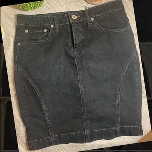 X2 Dark Denim Skirt, Sz 4